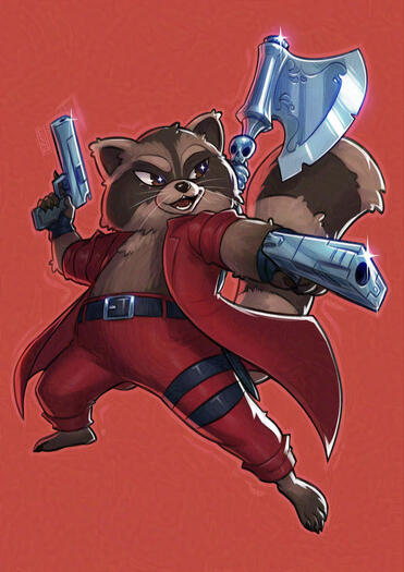 Pets Commission - Dante Racoon DMC