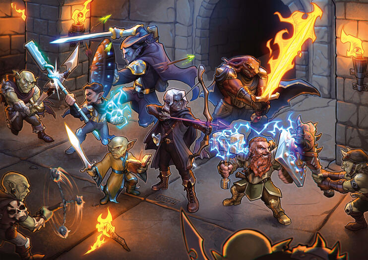 RPG Team Illustration