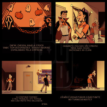 Halloween comic - Personal project